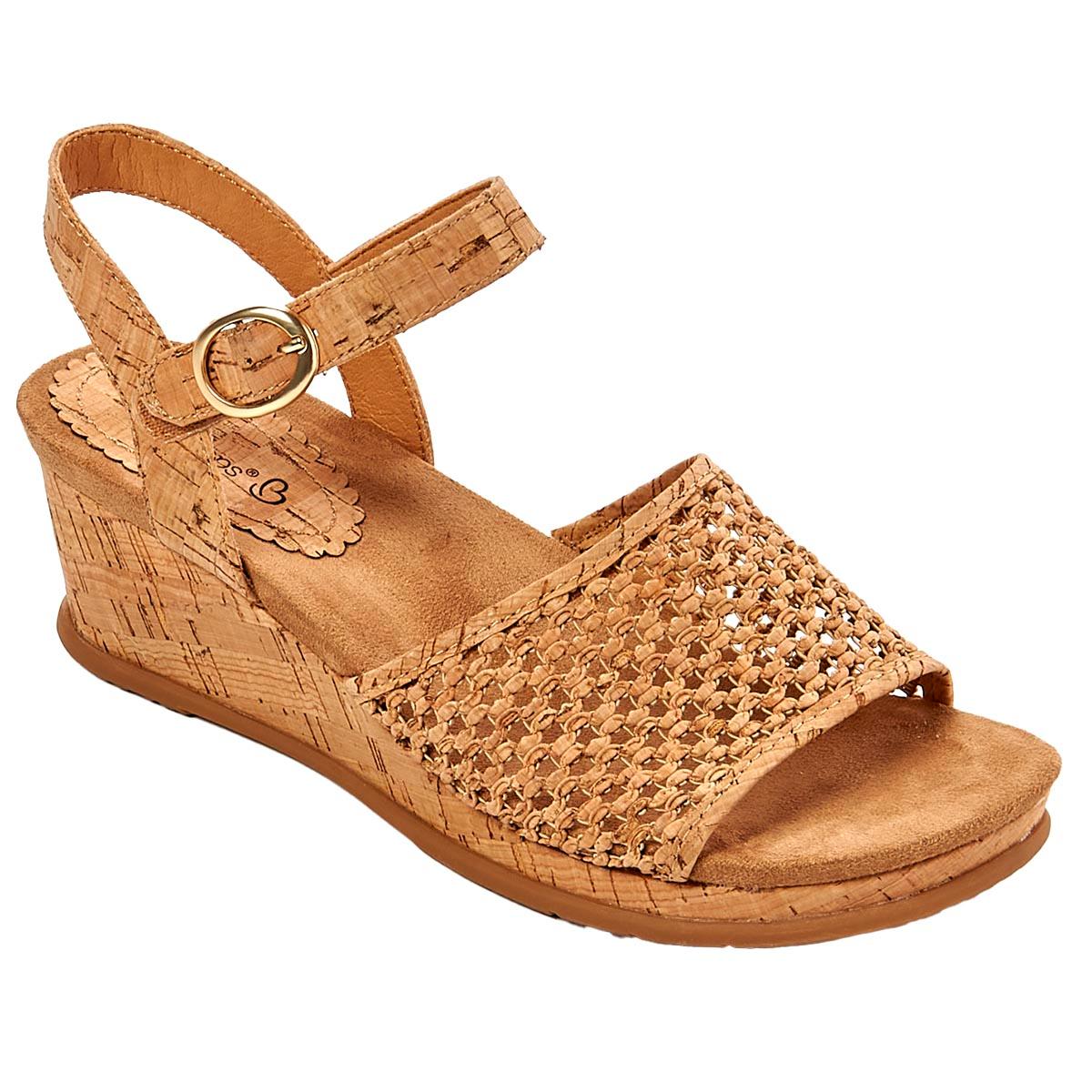 Womens BareTraps(R) Fernelle Wedge Sandals