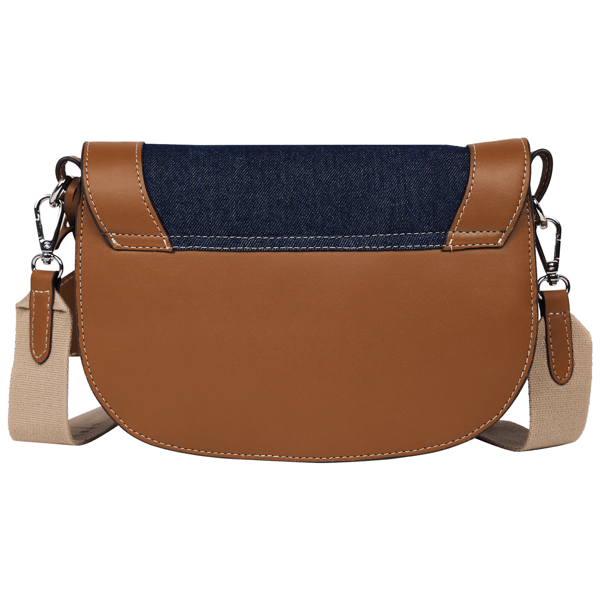 True Religion Denim Raised Horseshoe Crossbody Flap