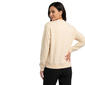 Womens Remi James Long Sleeve Sequin Coffee Sweatshirt - image 2