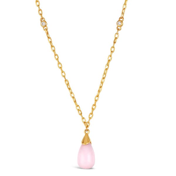 Le Vian&#40;R&#41; Honey Gold&#40;tm&#41; Pink Opal & Nude Diamonds&#40;tm&#41; Pendant - image 