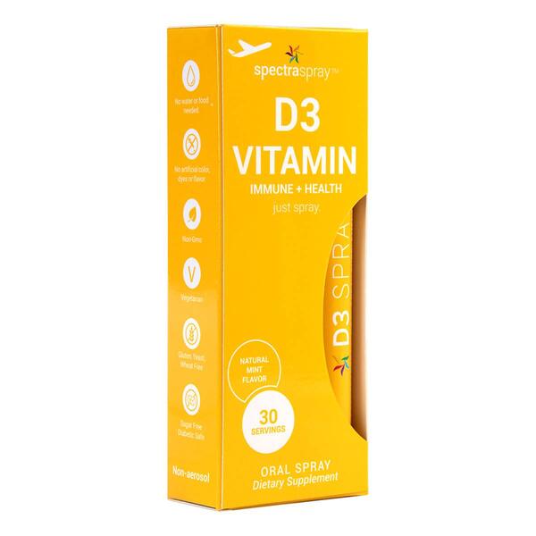 SpectraSpray&#40;R&#41; Vitamin D3 Oral Spray Vitamin - image 