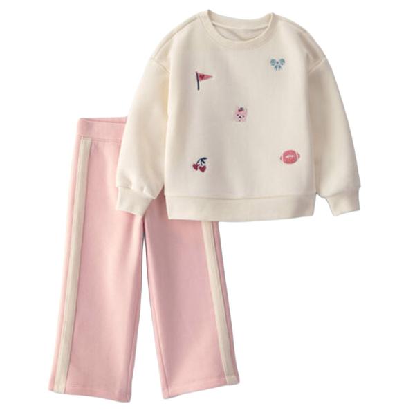 Toddler Girl Carter''s® 2pc. Varsity Sweatshirt and Pants Set