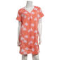 Womens Jasmine Rose Short Sleeve Palm Beach Zip Robe - image 1