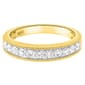 Nova Star® Yellow Gold 3/4ctw. 11 Lab Grown Diamonds Band Ring - image 2