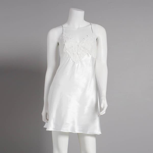 Womens Linea Donatella Charlotte Bridal Chemise - image 