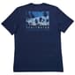Mens IZOD&#174; Easy Days Palms Short Sleeve Tee - Medieval Blue - image 2