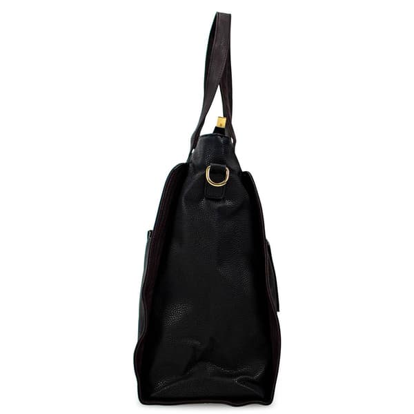 Badgley Mischka Rose Vegan Leather Travel Tote Weekender Bag