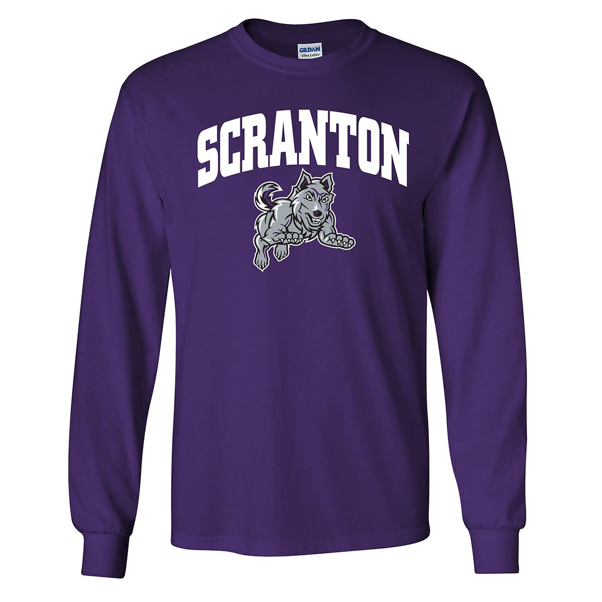 Mens Solid Scranton Long Sleeve Tee