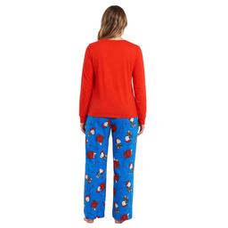 Womens Snoopy™ Long Sleeve "Merry & Bright" Pajama Set