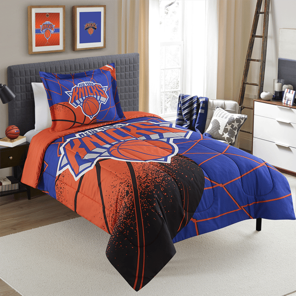 Sweet Home Collection NBA New York Knicks Comforter Set - image 
