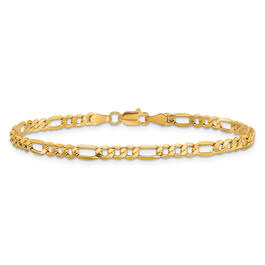 Gold Classics&#8482; 10kt. Yellow Gold Figaro Chain Bracelet