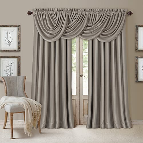 Elrene All Seasons Waterfall Window Valance