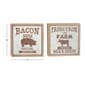 9th & Pike® Framed Cow and Pig Farmhouse Wall Signs - Set of 2 - image 5