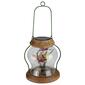 CC Outdoor Living LED Solar Powered Garden Lantern with Flowers - image 1