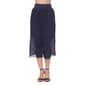Womens White Mark Pleated Midi Skirt - image 6