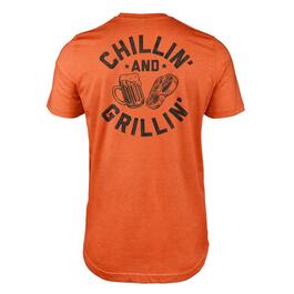 Mens Chill & Grill Short Sleeve Graphic Tee