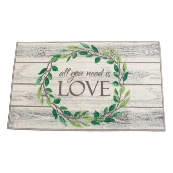 Nourison Love Wreath Doormat - image 