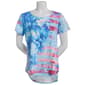 Womens OneWorld American Dreams Scoop Neck Tee - image 2