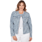 Plus Size Skyes the Limit Fresh Start Long Sleeve Denim Jacket - image 1