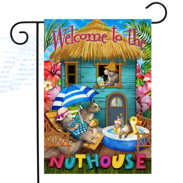 Briarwood Lane Summer Nuthouse Garden Flag - image 