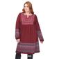 Plus Size White Mark Atarah Embroidered Sweater Dress - image 5