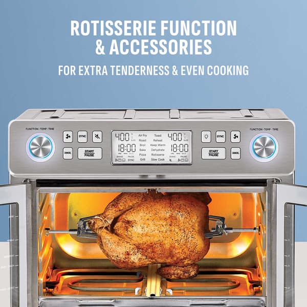 PowerXL&#8482; SmartSynx&#8482; French Door Toaster Oven & Air Fryer
