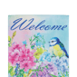 Northlight Blue & Purple Welcome Bird Outdoor Garden Flag - image 4