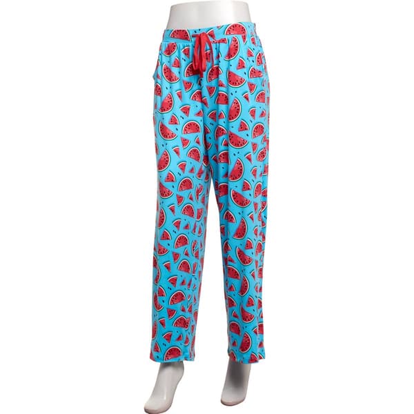 Womens Rene Rofe(R) Watermelon Pajama Pants - image 