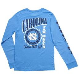 Mens Champion® UNC Long Sleeve Tee
