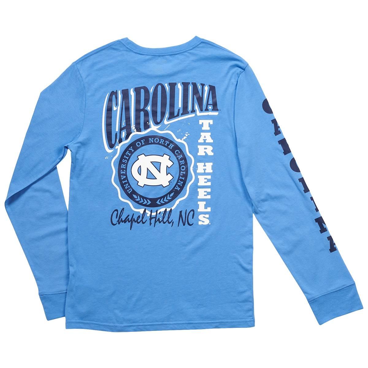 Mens Champion® UNC Long Sleeve Tee