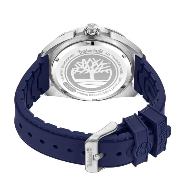 Mens Timberland Carrigan Blue Three Hands Date Watch-TDWGN2202106