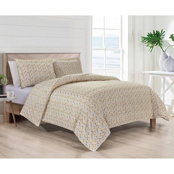 Bibb Home Melange 4pc. Duvet & Down Alternative Comforter Set - image 