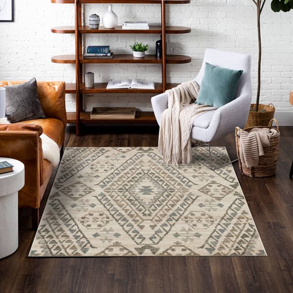 Mohawk Home Fleming Grey Large Area Rug
