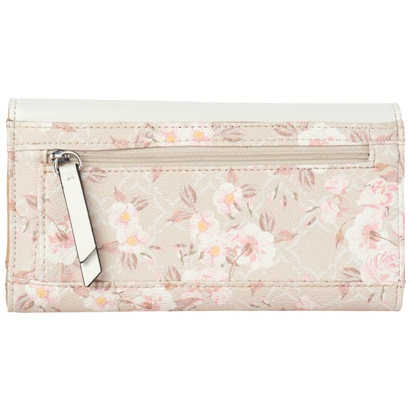 Nine West Norah Multi Clutch - Milk Logo Floral