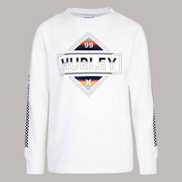 Boys (8-20) Hurley Checkered Long Sleeve Tee - image 