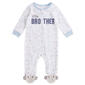 Baby Boy &#40;NB-9M&#41; Koala Baby Little Brother Zip Sleeper Pajama - image 1