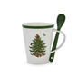 Spode Christmas Tree Mug & Spoon Set - image 1