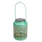 Northlight Seasonal 7in. Floral LED Solar Lantern - image 1