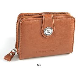 Womens Stone Mountain Ludlow Small Zip Around Wallet