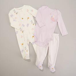 Baby Girl &#40;Preemie-9M&#41; Carters&#40;R&#41; 3pc. Birds & Bees Floral Set