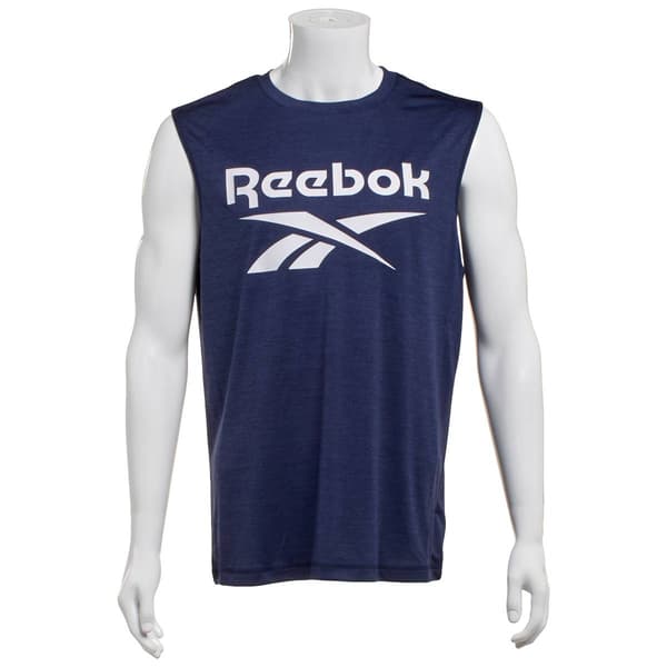 Mens Reebok 3 Pointer Sleeveless Tee - image 