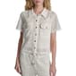 Womens DKNY Short Sleeve Pearl Knit Button Front Sweater - image 1