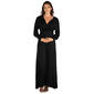 Womens 24/7 Comfort Apparel Long Sleeve Maternity Dress - image 1