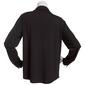 Womens Adriana Papell Allover Rhinestone Button Down Blouse - image 2