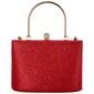 D''Margeaux Diagonal Shimmer Evening Clutch Bag - image 3