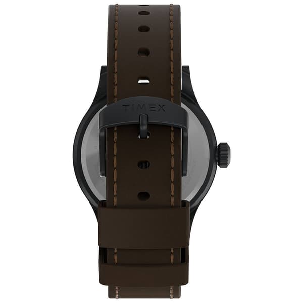 Mens Timex® Expedition Scout Leather Strap Watch - T49963JT