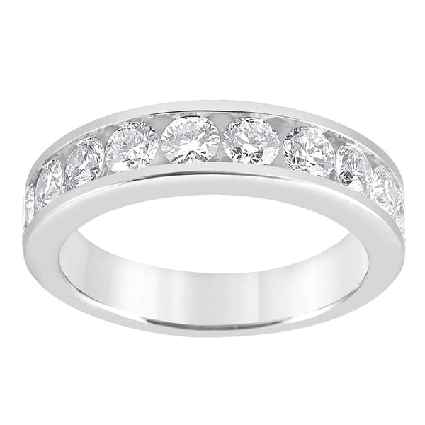 Nova Star(R) 14kt. White Gold 1 1/2ctw. Diamond Band Ring - image 