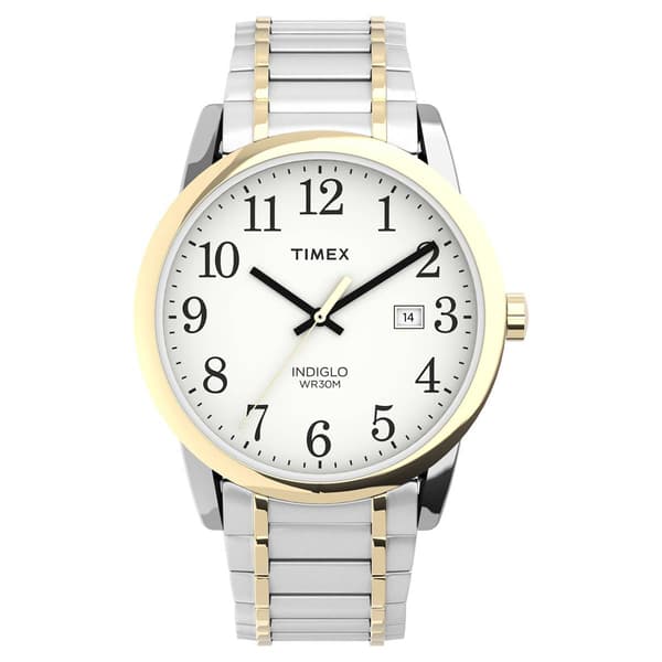 Mens Timex&#40;R&#41; Easy Reader Date Expansion Band Watch - TW2P81400JT