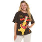 Juniors Hybrid Pooh & Tigger Jumbo Boyfriend Tee - image 1