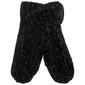 Womens Cuddl Duds(R) Chenille Rib Mittens - image 1